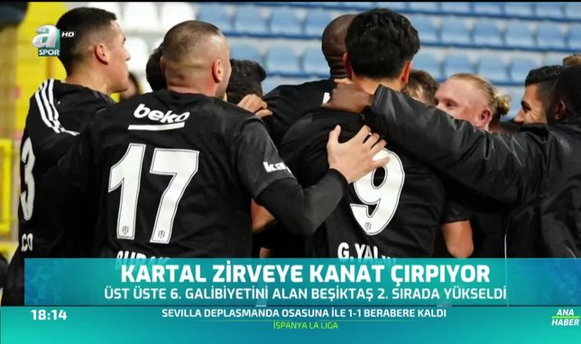 Beşiktaş'tan en hızlı yükseliş