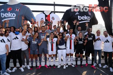Son dakika spor haberi: Beşiktaş yeni sezon formalarını tanıttı! İşte davetten kareler... BJK spor haberi