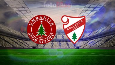 Eminevim Ümraniyespor-Boluspor maçı canlı yayın: Ne zaman, saat kaçta, hangi kanalda?