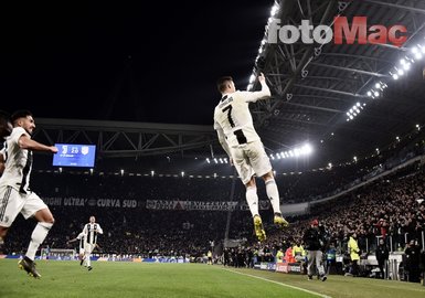 Juventus - Atletico Madrid maçından kareler