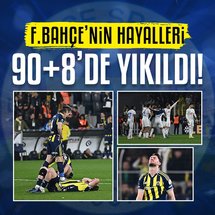 Fenerbahçe 90+8'de yıkıldı!