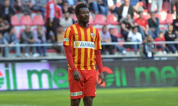 Asamoah gollerine antrenmanda da devam etti