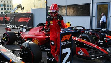 F1 Azerbaycan Grand Prix'sinde Charles Leclerc ilk sıradan başlayacak