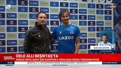 >Dele Alli Beşiktaş'ta İşte sözleşme detayları