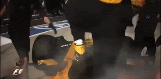 Formula 1’de yangın paniği