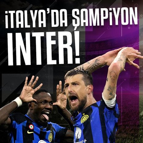 Milan 1-2 Inter | MAÇ SONUCU - ÖZET | Serie A’da şampiyon Inter!