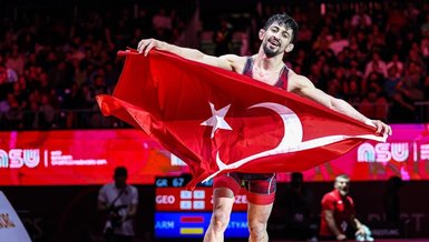 23 Yaş Altı Dünya Güreş Şampiyonası'nda Kerem Kamal altın madalya kazandı