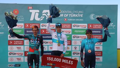 58. Cumhurbaşkanlığı Türkiye Bisiklet Turu'nun üçüncü etabını Alexey Lutsenko kazandı