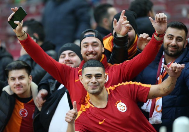 Galatasaray - Trabzonspor maçından kareler
