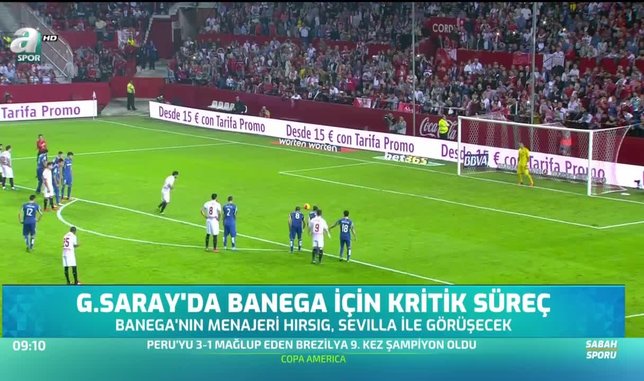 Galatasaray'da Banega için kritik süreç