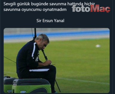 Fenerbahçe taraftarından Ersun Yanal’a tepki!