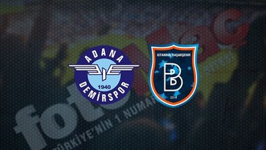 Adana Demirspor Başakşehir maçı CANLI