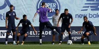 Porto, Beşiktaş maçı hazırlıklarını tamamladı