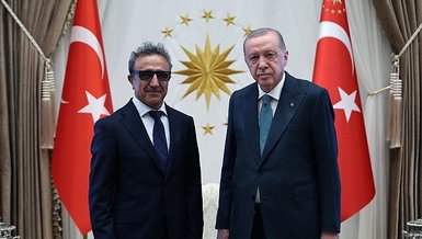 Başkan’la görüştü