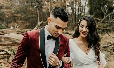 Milli futbolcu Kaan Ayhan'ın mutlu günü