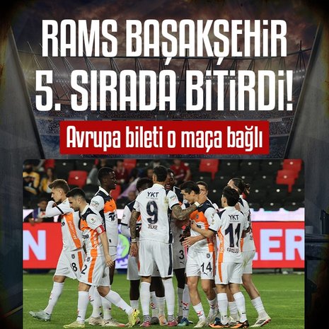 RAMS Başakşehir ligi 5. sırada tamamladı!
