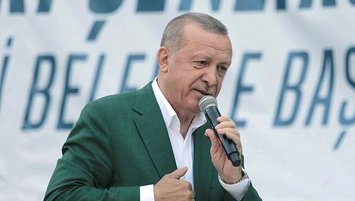 Erdoğan’dan tebrik