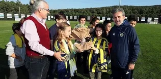 Kocaman’a çiçek