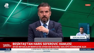 TRANSFER HABERLERİ: Beşiktaş'ta Seferovic gelişmesi!