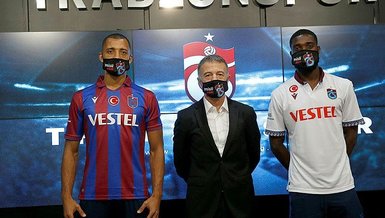 Trabzonspor yeni transferleri Vitor Hugo ve Djaniny Semedo için imza töreni düzenledi