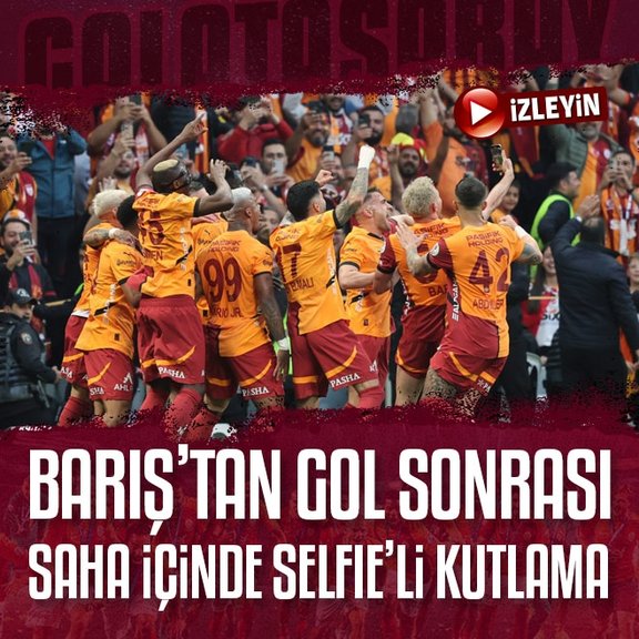 Barış Alper Yılmaz’dan selfie’li gol sevinci!