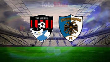 Vanspor FK-Erzurumspor FK maç bilgileri!