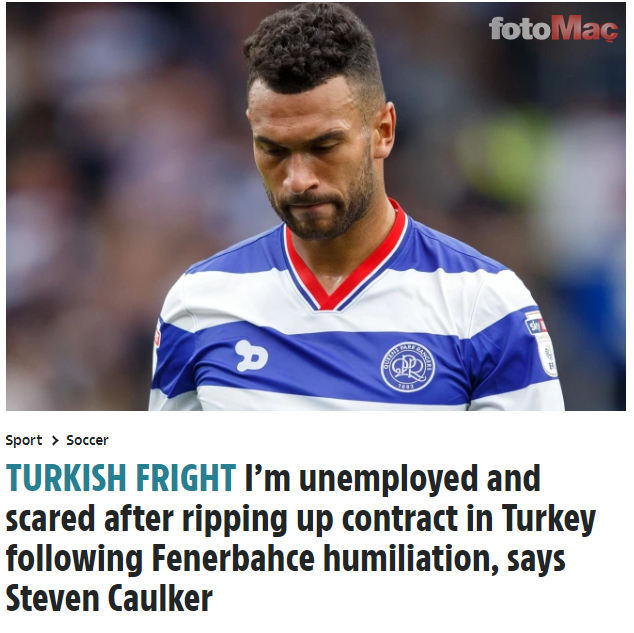 Steven Caulker'dan flaş itiraf! "Fenerbahçe'yi seçtiğim için kendime kızdım"