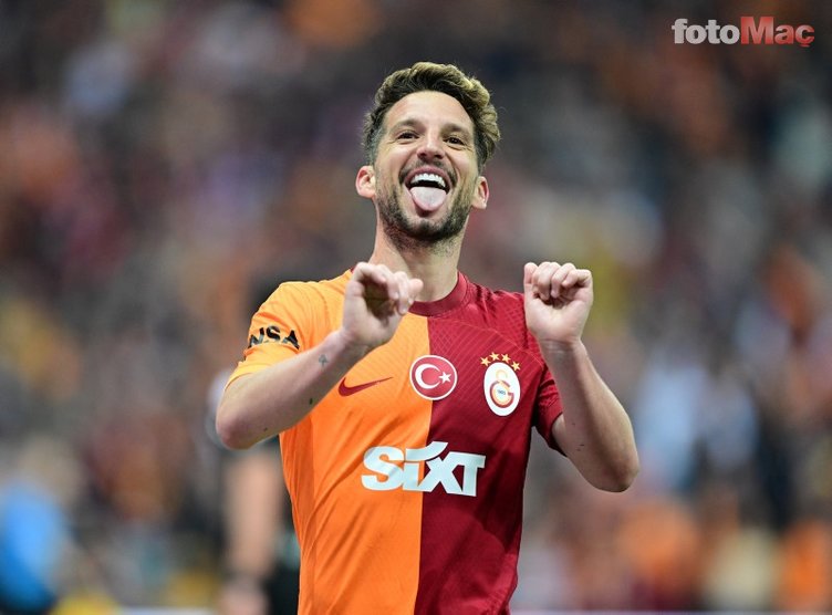 TRANSFER HABERLERİ | Galatasaray'da Dries Mertens'e yeni sözleşme!
