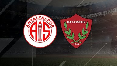 Bitexen Antalyaspor- Atakaş Hatayspor maçı ne zaman? Saat kaçta ve hangi kanalda CANLI YAYINLANACAK? | Trendyol Süper Lig