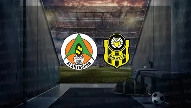 Alanyaspor - Yeni Malatyaspor maçı CANLI