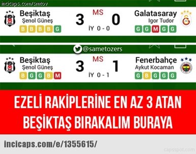 Beşiktaş kazandı! Caps’ler patladı!