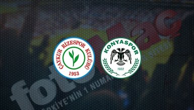 Rizespor-Konyaspor maçı ne zaman, saat kaçta ve hangi kanalda canlı yayınlanacak? | Süper Lig