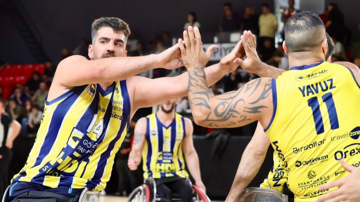 Tekerlekli sandalyede şampiyon Fenerbahçe