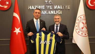 Fenerbahçe Başkanı Ali Koç ve yöneticilerden Hazine ve Maliye Bakanı Nureddin Nebati’ye ziyaret!