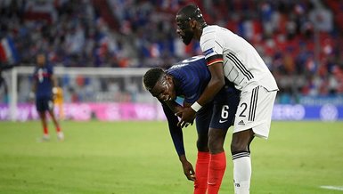 Son dakika spor haberi: EURO 2020'deki Fransa-Almanya maçında Rüdiger Pogba'yı ısırdı!