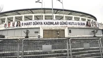 Kadınlar Günü’ne özel pankart