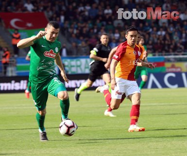 Rizespor - Galatasaray maçından kareler...