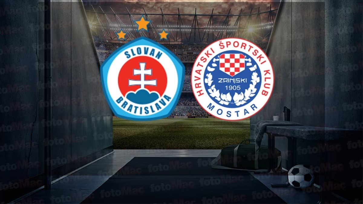 Slovan Bratislava-Zrinjski Mostar maçı ne zaman, saat kaçta ve hangi kanalda? | UEFA Şampiyonlar Ligi Slovan Bratislava-Zrinjski Mostar maçı ne zaman, saat kaçta ve hangi kanalda? | UEFA Şampiyonlar Ligi