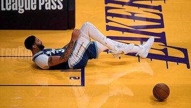 Lakers'ta Anthony Davis sakatlandı