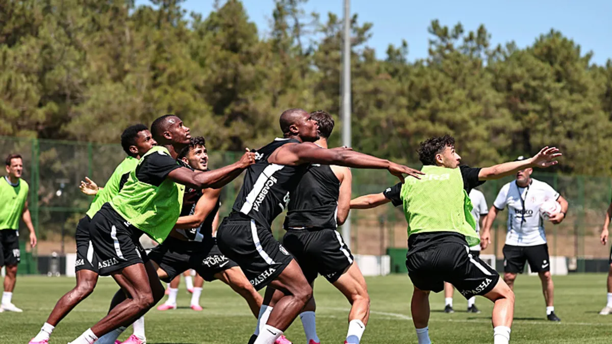 Beşiktaş'ta Midtjylland maçı hazırlıkları sürdü