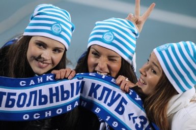 Zenit - Fenerbahçe maçından kareler!