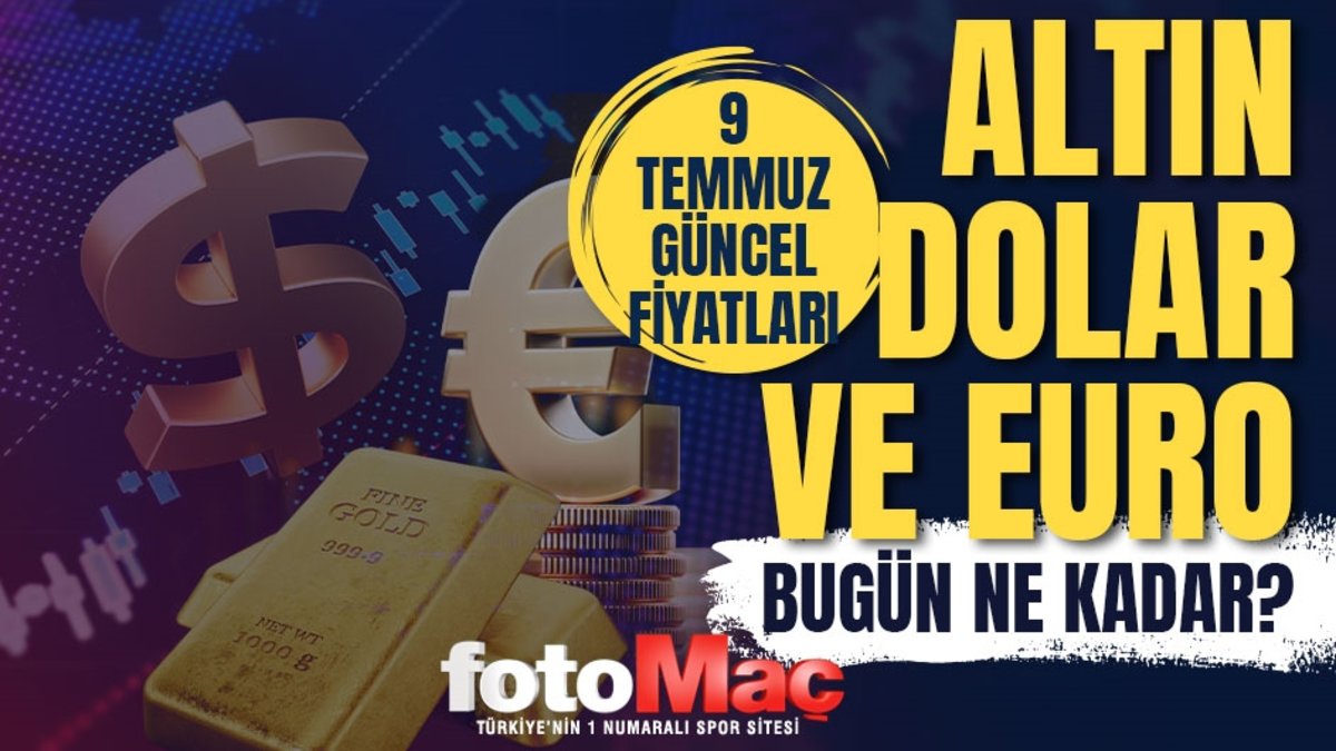 CANLI ALTIN FİYATLARI 9 Temmuz: Gram, çeyrek altın ne kadar? Güncel altın ve Dolar kuru CANLI ALTIN FİYATLARI 9 Temmuz: Gram, çeyrek altın ne kadar? Güncel altın ve Dolar kuru