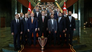 Başkan Erdoğan'a ziyaret