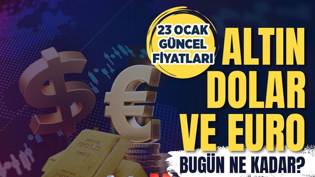 ðŸ’°1 DOLAR KAÇ TL? | 23 Ocak 2024 Anlık Döviz Kuru Takibi - Euro, dolar, sterlin, gram, çeyrek, yarım altın kaç lira?