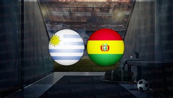 Uruguay - Bolivya maçı ne zaman?