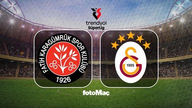 Fatih Karagümrük Galatasaray maçı ne zaman, saat kaçta ve hangi kanalda?