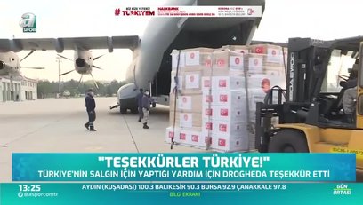 >Drogheda'dan Türkiye'ye teşekkür mesajı