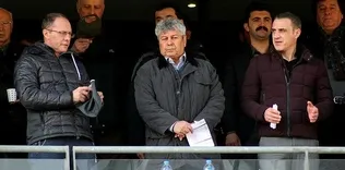 Lucescu o maçı tribünden takip etti!