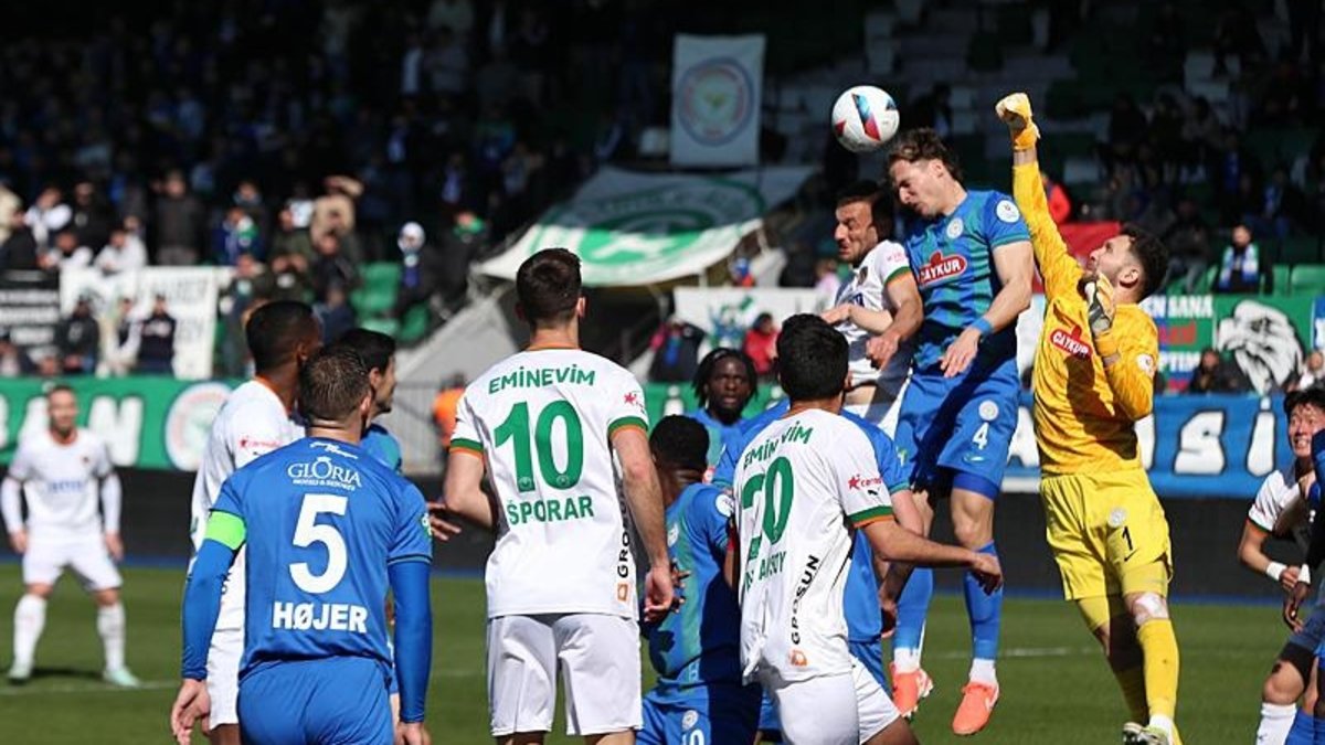 Çaykur Rizespor 3-1 Corendon Alanyaspor | MAÇ SONUCU - ÖZET