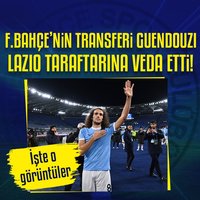 Guendouzi Lazio taraftarına veda etti!